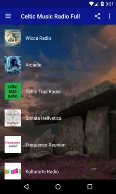 Celtic Music Radio Full android App screenshot 3